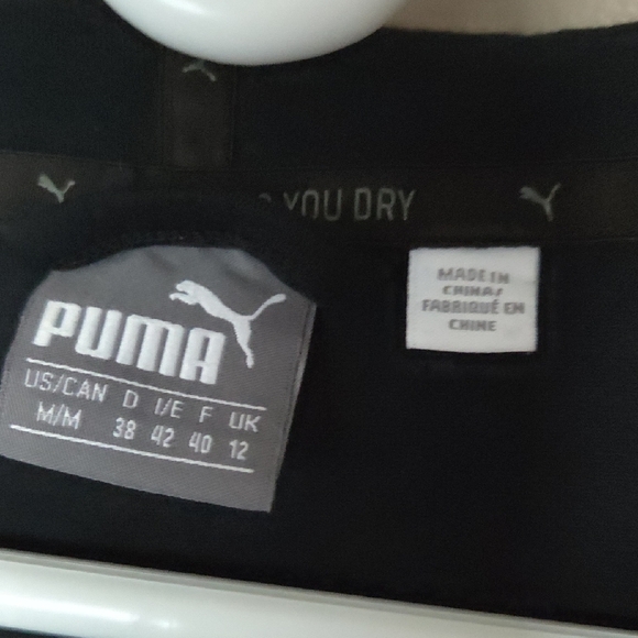 Puma Women's Black Transition FZ Hoodie Size M - Picture 4 of 5